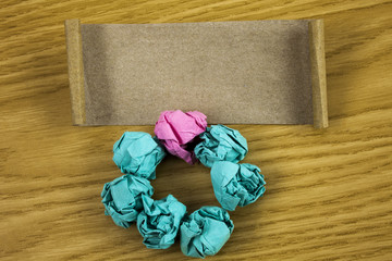 Design business Empty copy space text for Ad website promotion isolated Banner template.