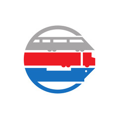 Fototapeta na wymiar Logistic logo