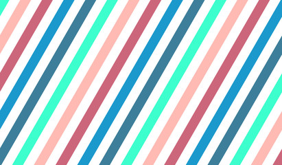 Colorful stripes on white background