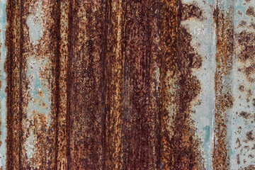 rusty background. Old metal rusted surface with scratches and stains. Grunge iron rust texture