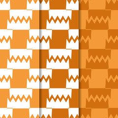 Seamless geometric abstract pattern