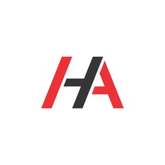HA logo letter design
