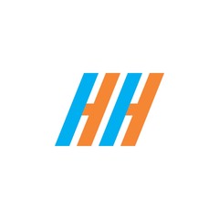 HH logo letter design