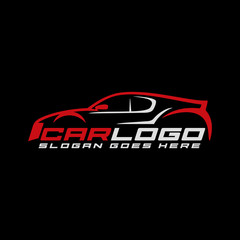 Automotive car logo template