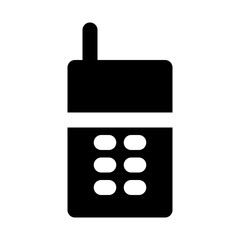 Mobile Phone Electronics Devices Technology Products vector icon