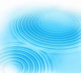 Water ripples abstract background