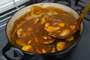 カレー作り