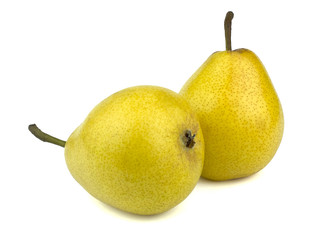 Pears isolated on white background