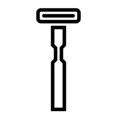 Razor2 Hairdresser Barber Coiffeur Haircutter vector icon