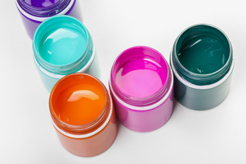 plastic Paint bottles for art