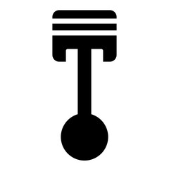 Piston Mechanican Car Repair Garage Car Workshop vector icon