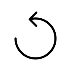 Refresh Reload User Interface UI Preloader vector icon