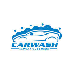 Fototapeta na wymiar Car wash logo template