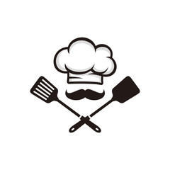 Chef logo template