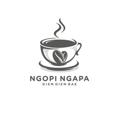 Coffee, coffee shop logo template