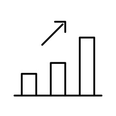 Profitability Profit Sale Chart vector icon