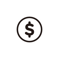 Money, dollar icon symbol