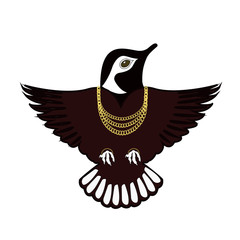 Obraz premium Beautiful designer bird logo