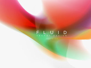 Background abstract color flow, liquid design