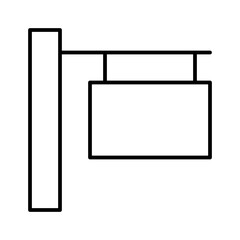 Sign Sale Real Estate Building Holdings vector icon