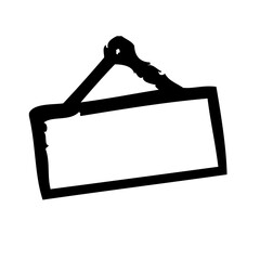 Sign Hotel Service Booking Trip Travel vector icon