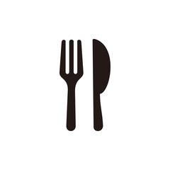 Fork and knife icon symbol