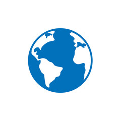 Naklejka premium World, globe icon symbol