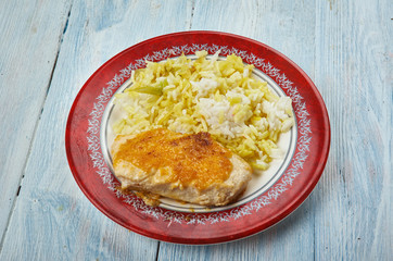 Italian chicken schnitzel