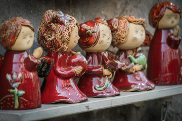 China dolls in Montmarte, Paris