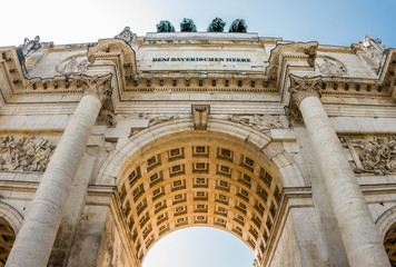 Fototapeta premium siegestor in munich
