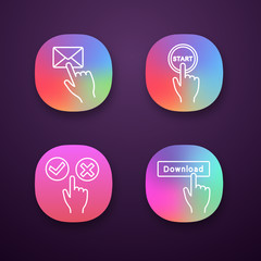 Click app icons set