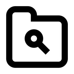 Search Folder Education Learning University vector icon