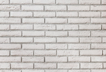 White brick wall on street texture
