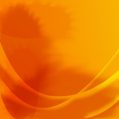 pomarańczowa abstrakcja
