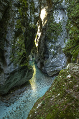Tolmin Canyon, Slovenia
