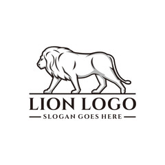 Lion logo template