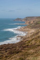 Fototapeta premium Around nanven cornwall england uk 