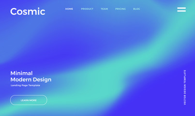 Vibrant gradient background