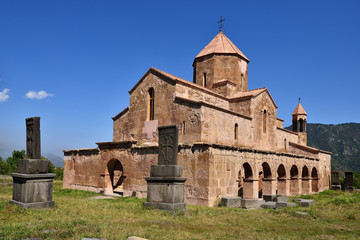 Fototapeta premium Armenia, Odzun Church in Armenia near Alawerdi, 6th century