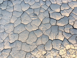 Texture - dry grey clay