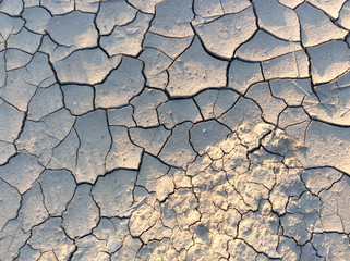 Texture - dry grey clay