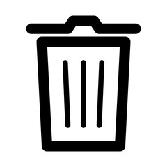 Trash Archive Office Productivity Efficiency Performance Optimization vector icon