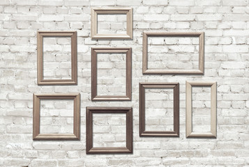 frames on wall