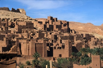 Fototapeta na wymiar Ait Ben Haddou, Morocco (Maroc), North Africa