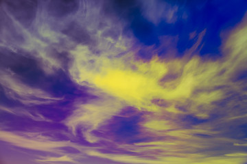Abstract sky with clouds