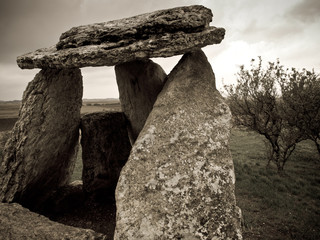 An ancient dolmen at Alairio