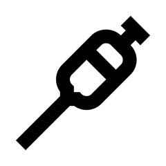 Syringe Medicine Hospital Doctor Medical vector icon