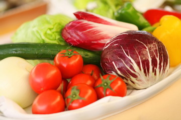 新鮮野菜の食材