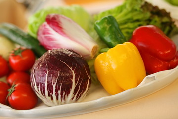 新鮮野菜の食材