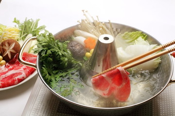 牛肉のしゃぶしゃぶ